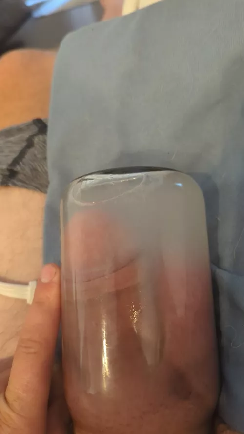 the size compared to my finger