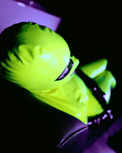 Thw first time you wear latex is something special