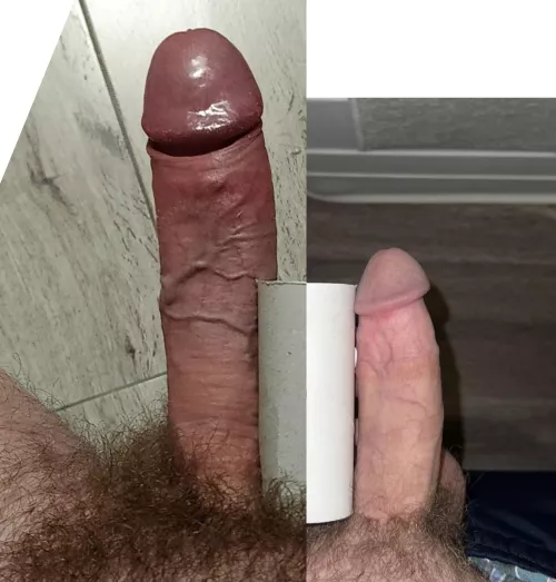 u/Mggkbb0 humiliated my little penis with his huge masculine cock 😥