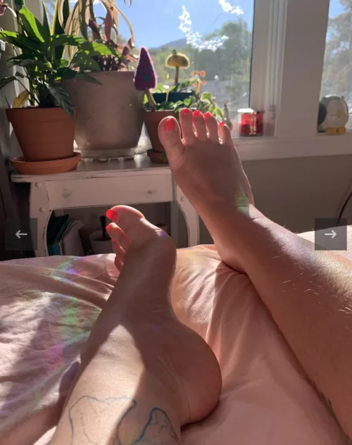 What would like to you do with my feet?