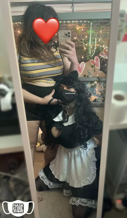 When we first met my[M] girlfriend[F] said she didn’t see me as a real man. She said the only way we could be together was if I lived under her rules. Now I live as her feminized slave 24/7. She is superior to me in every way and she owns and controls 