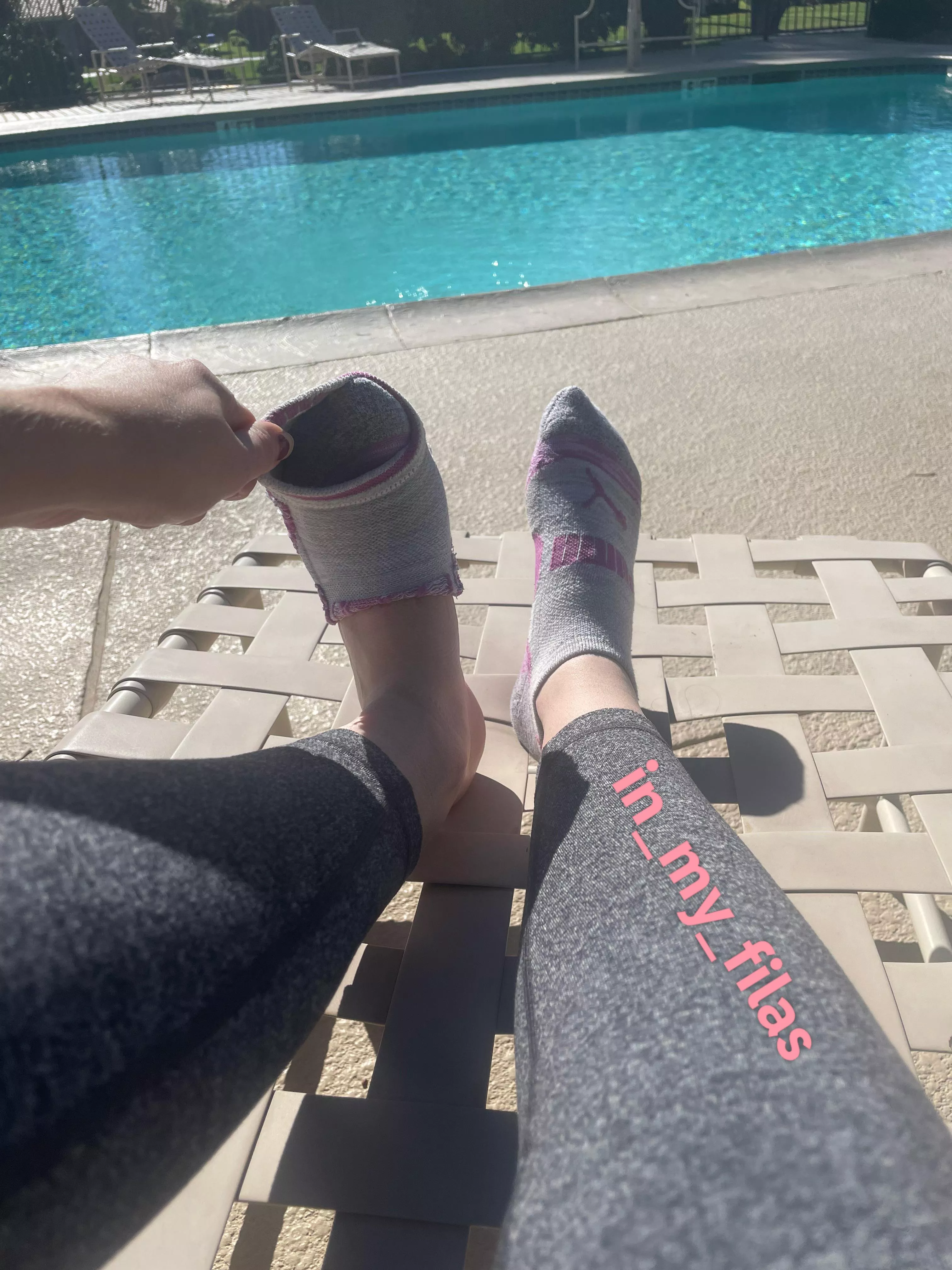 Who wants to get these off my feet?