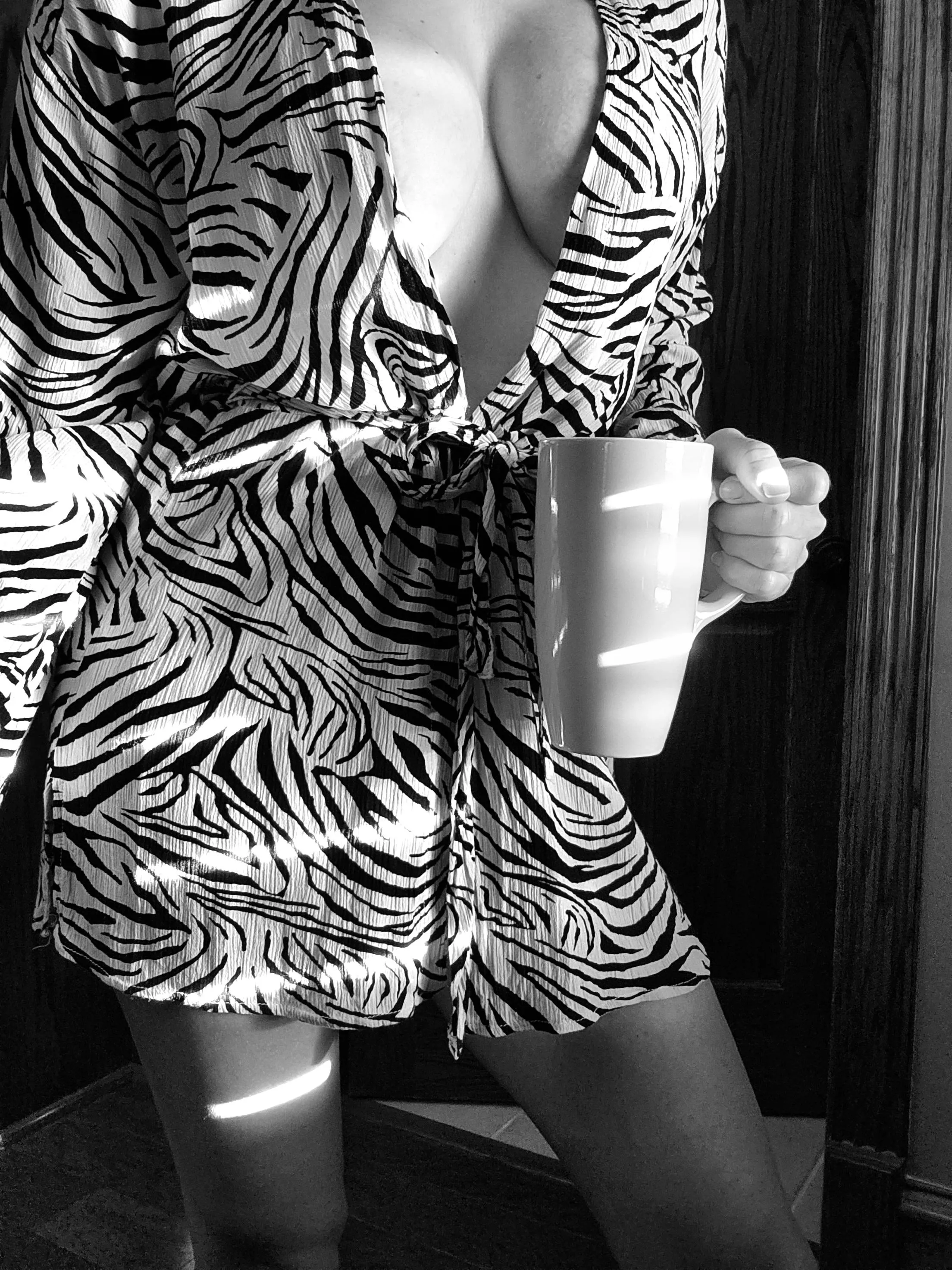 Would I like cream this morning? Yes. Please.