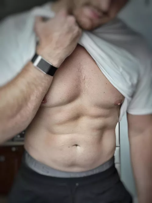 You. Me. The bedroom. Now.