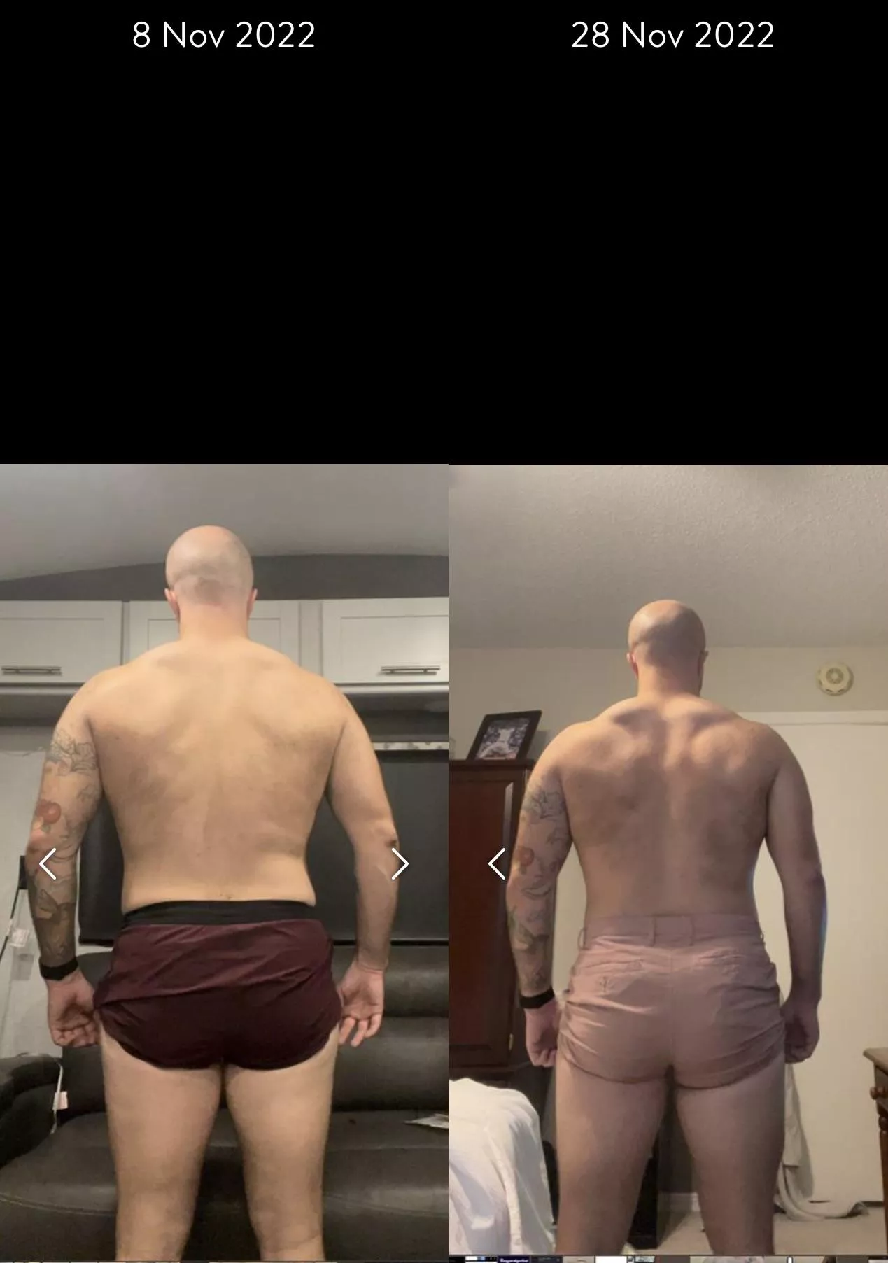 20 day difference. This bulk is going smoothly. Cant wait to see what the shred is going to bring.