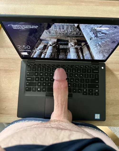 (28) How I spend my lunch breaks ;)