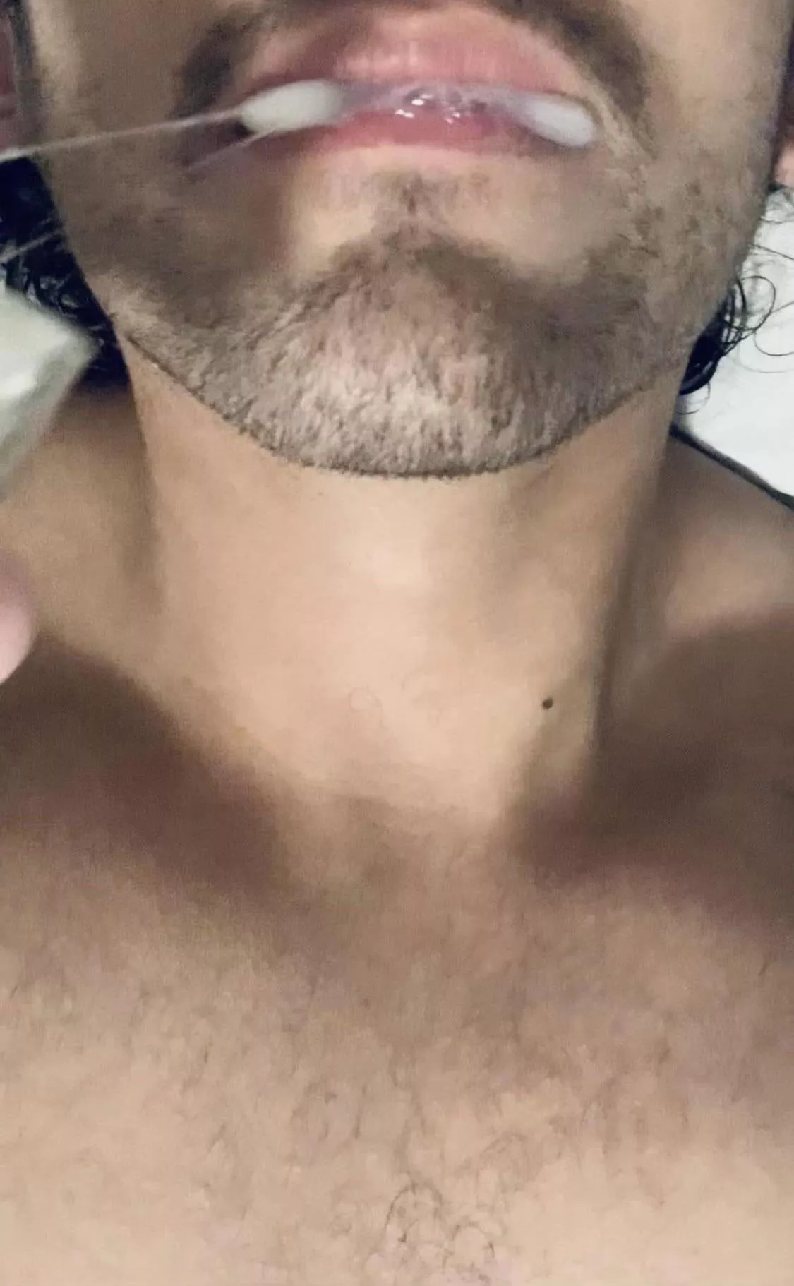 (29) Anyone else want to shoot a load at me while I lay here?