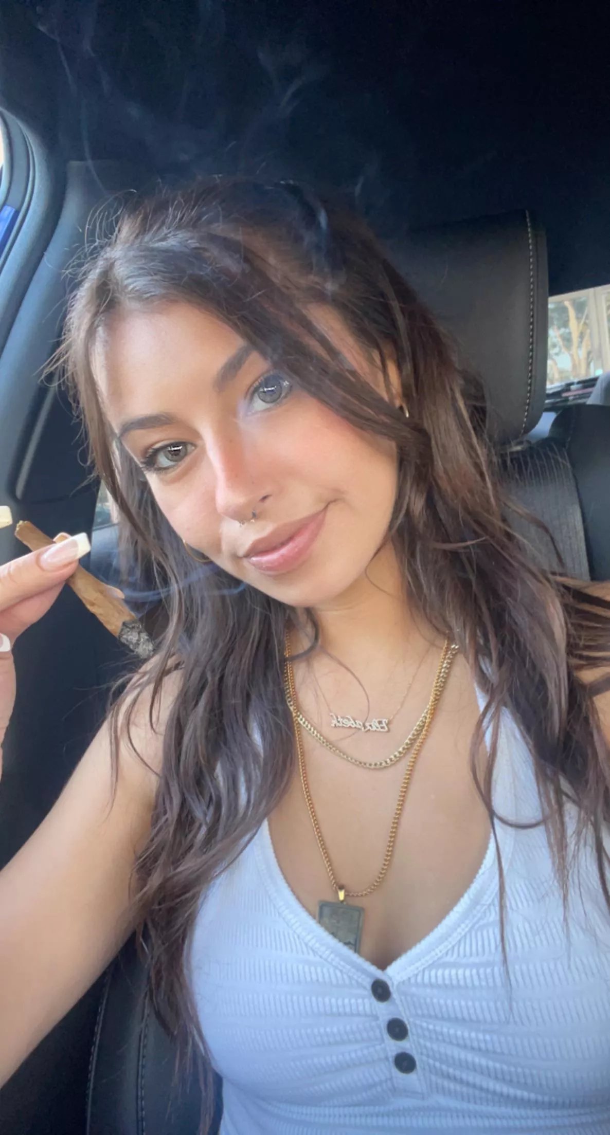 Always smoking on a fat L