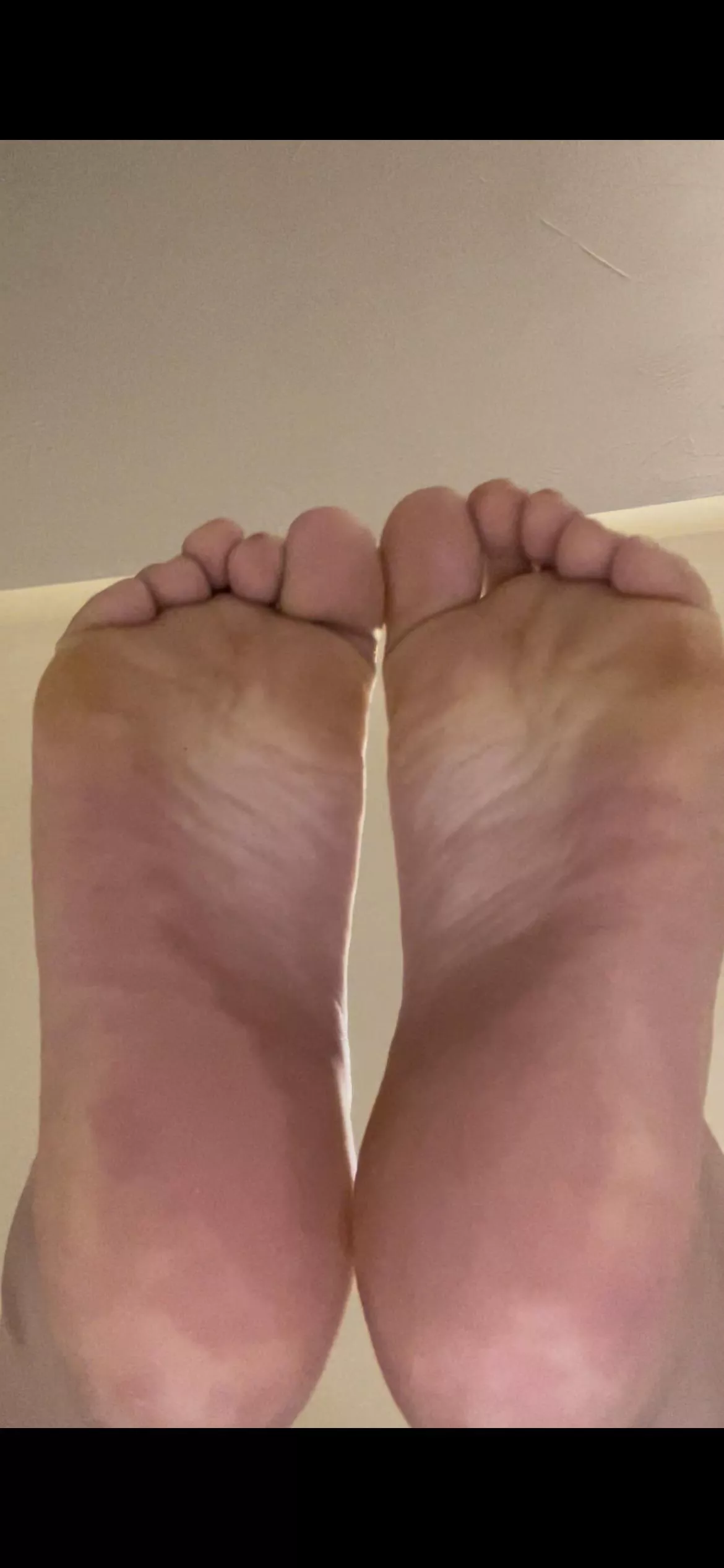 Anyone wanna lick my soles?