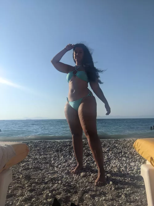 Belly at the beach
