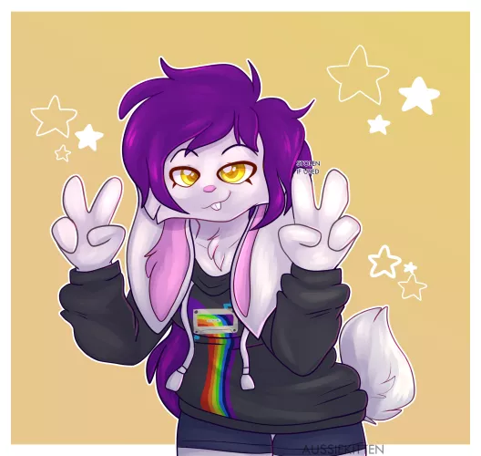 Bun time! 🐇 | Art by me @aussie_kitten on Twitter [Raffle Prize for Nukita11687769]