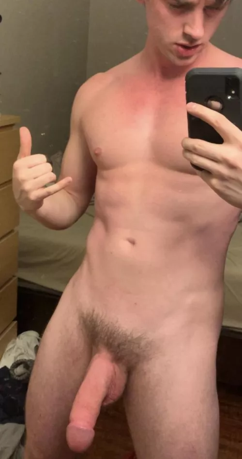Can you handle my pink big penis bro? (28)
