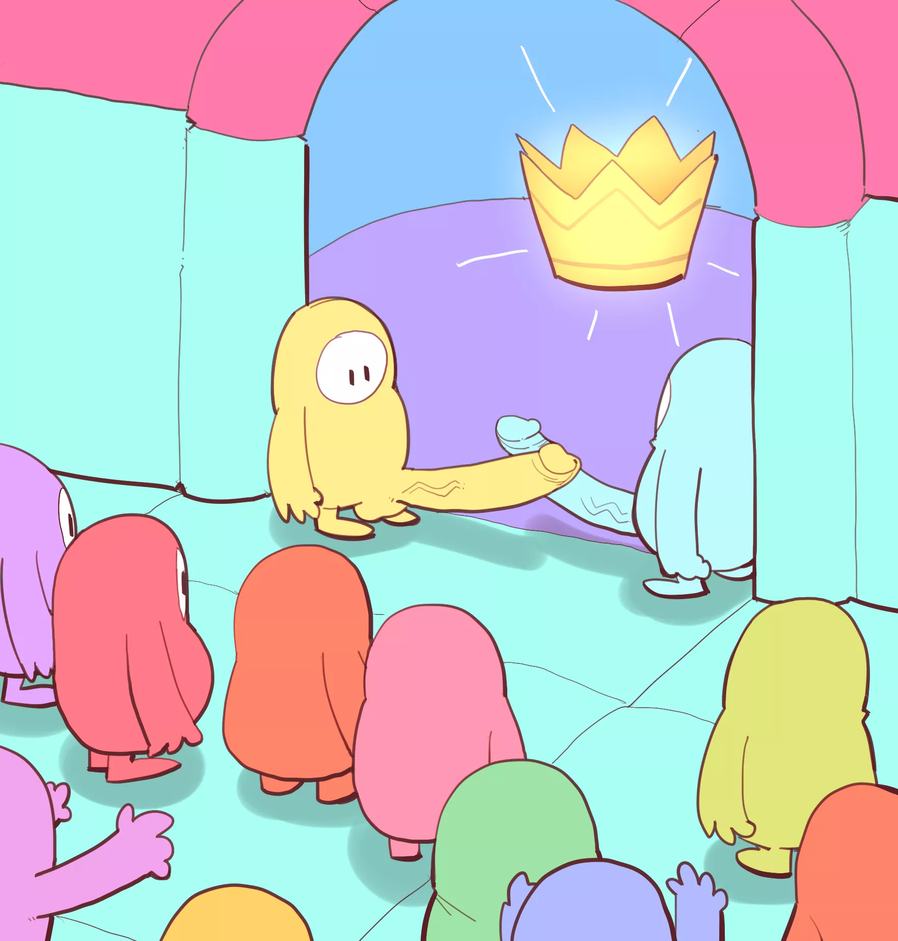 Cockblock the crown (gugakim) [Fall Guys]