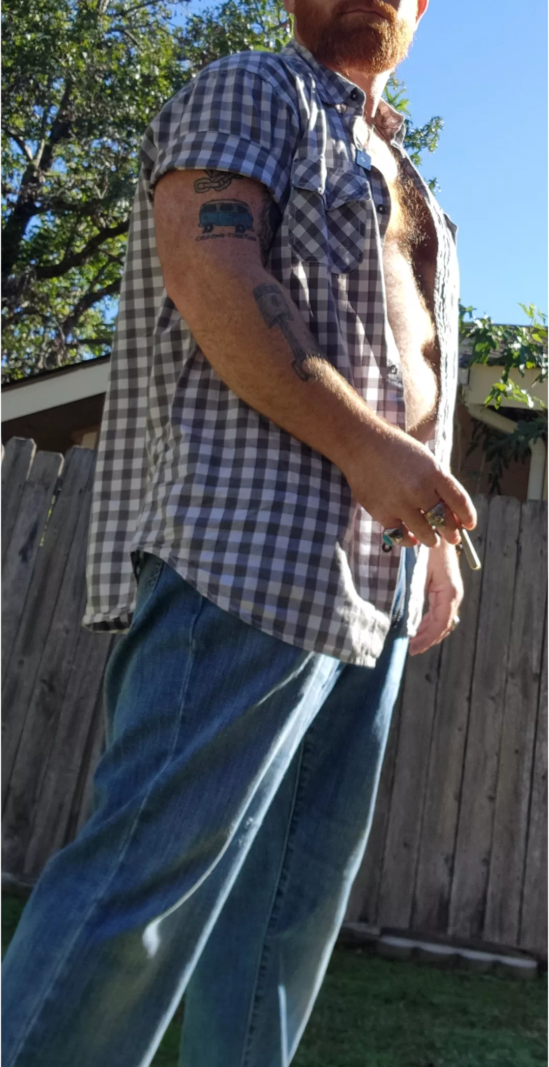 Come join this viking for a smoke before battle.