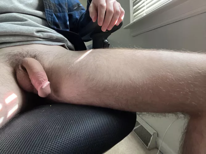 Completely soft penis