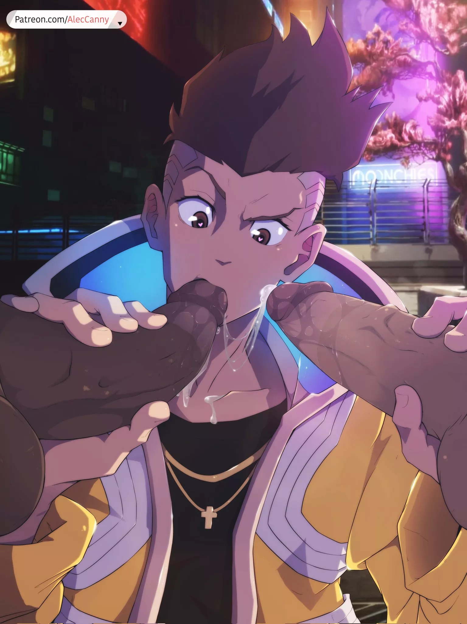 David Martinez (edgerunners) Cyberpunk - Dick size matters!