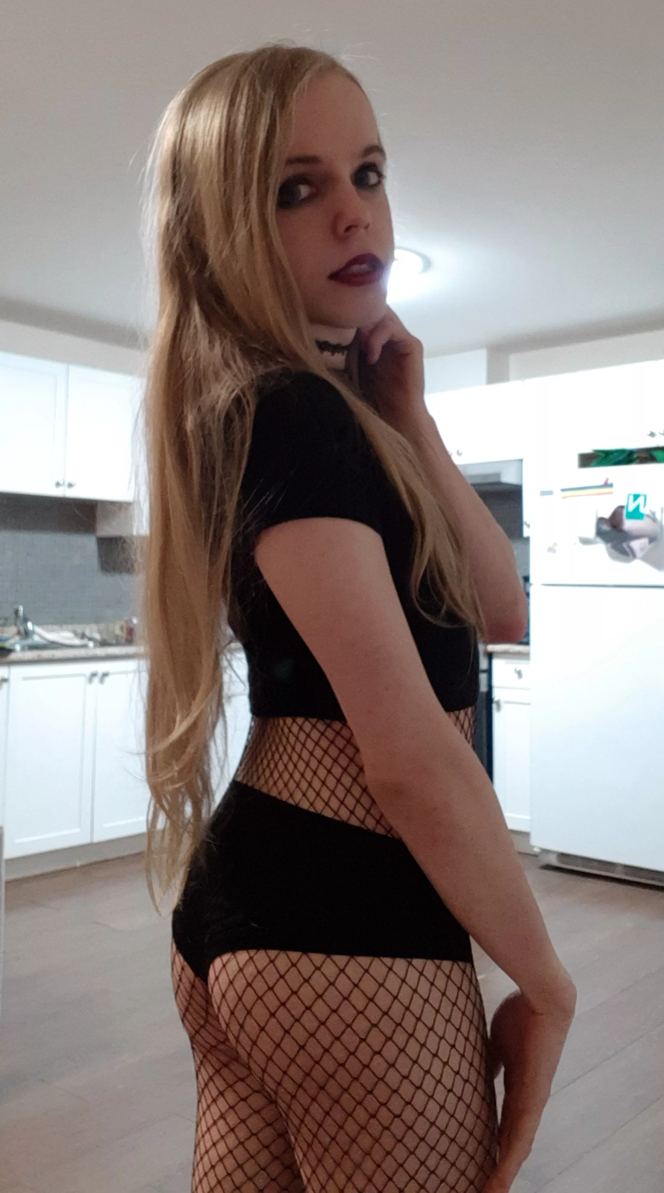 Do I look like a whore in this outfit?