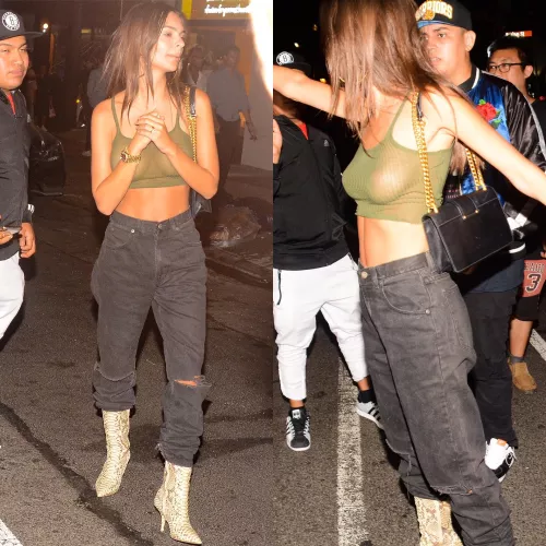 Emily Ratajkowski See Through