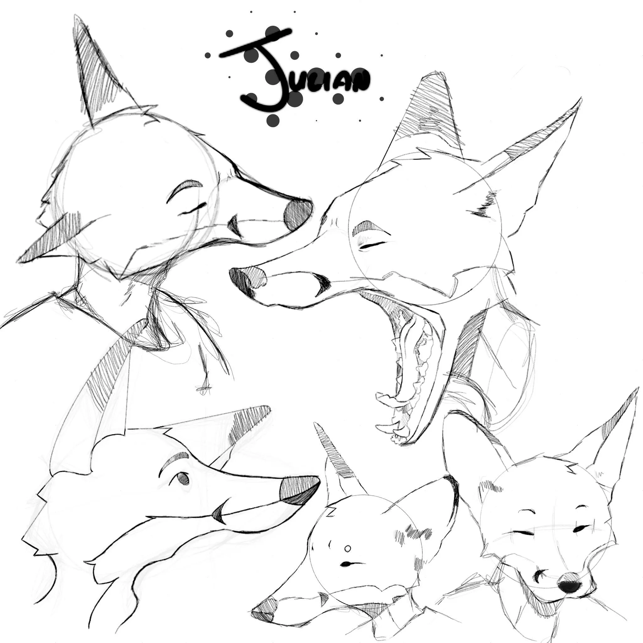 Experimenting with my mascot proved to be quite fun. ( art by me )