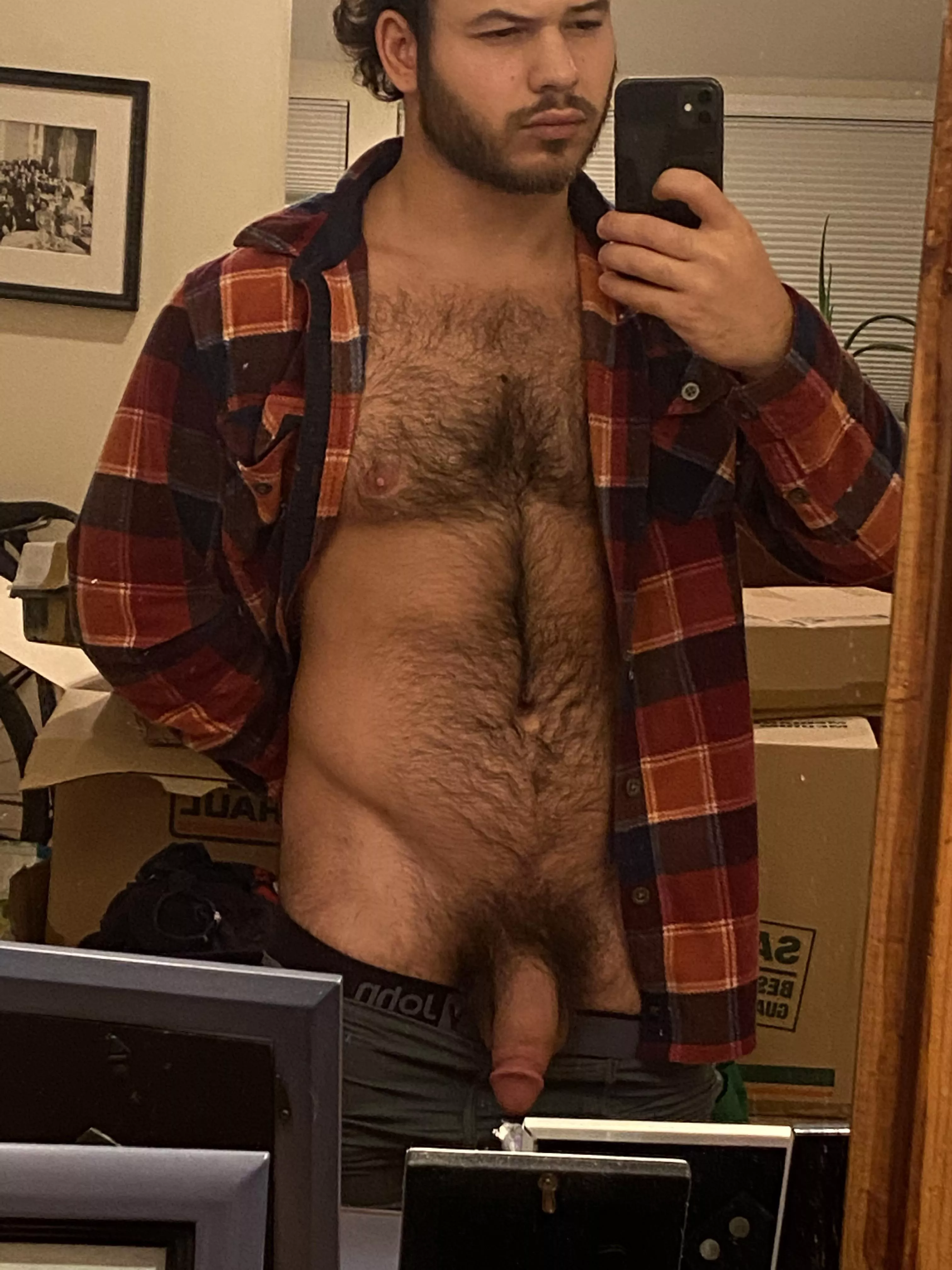 Felt like a lumberjack in this shirt