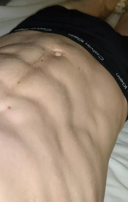 Fresh pair of Calvin’s ready for bed 🥵