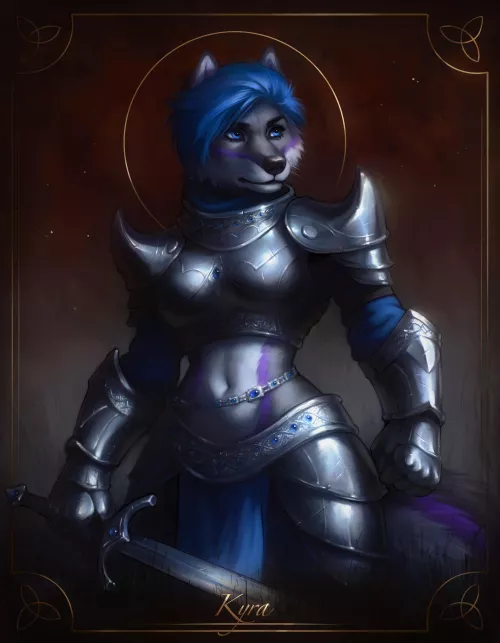 Heeey it’s been so long, here is a finished painting by me ☺️⚔️