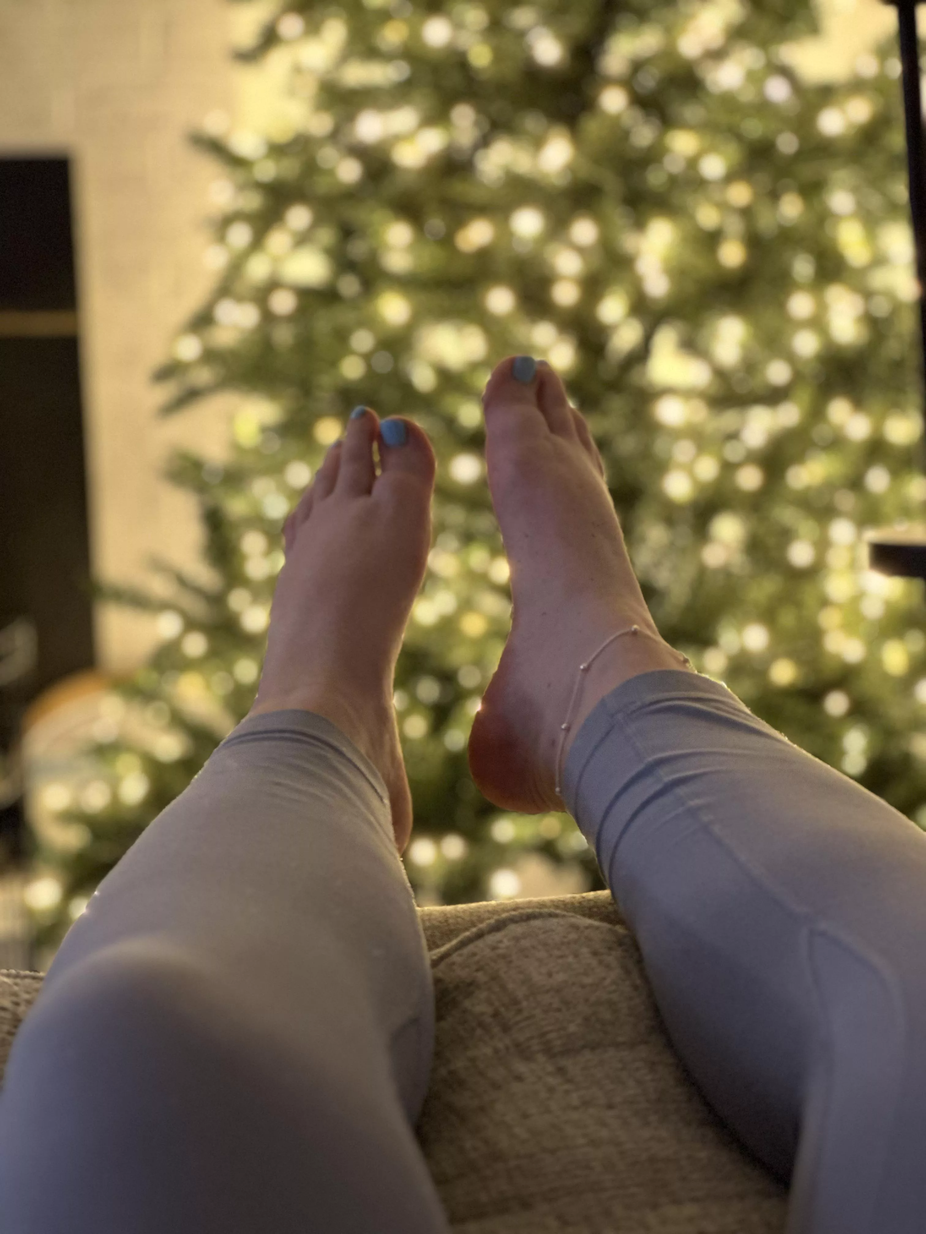 Hoping Santa brings me a foot rub…