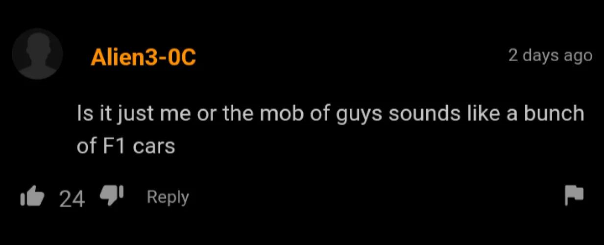 I guess you could hear it