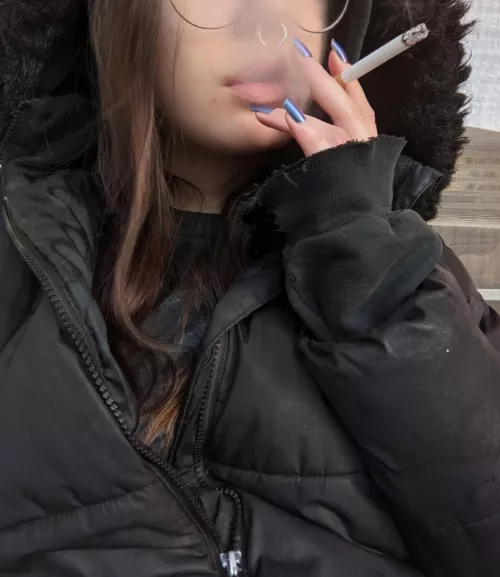 I was planning on showing more skin in this, but it's too cold outside