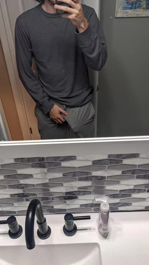 If you lived in my dorm, you'd see this every day