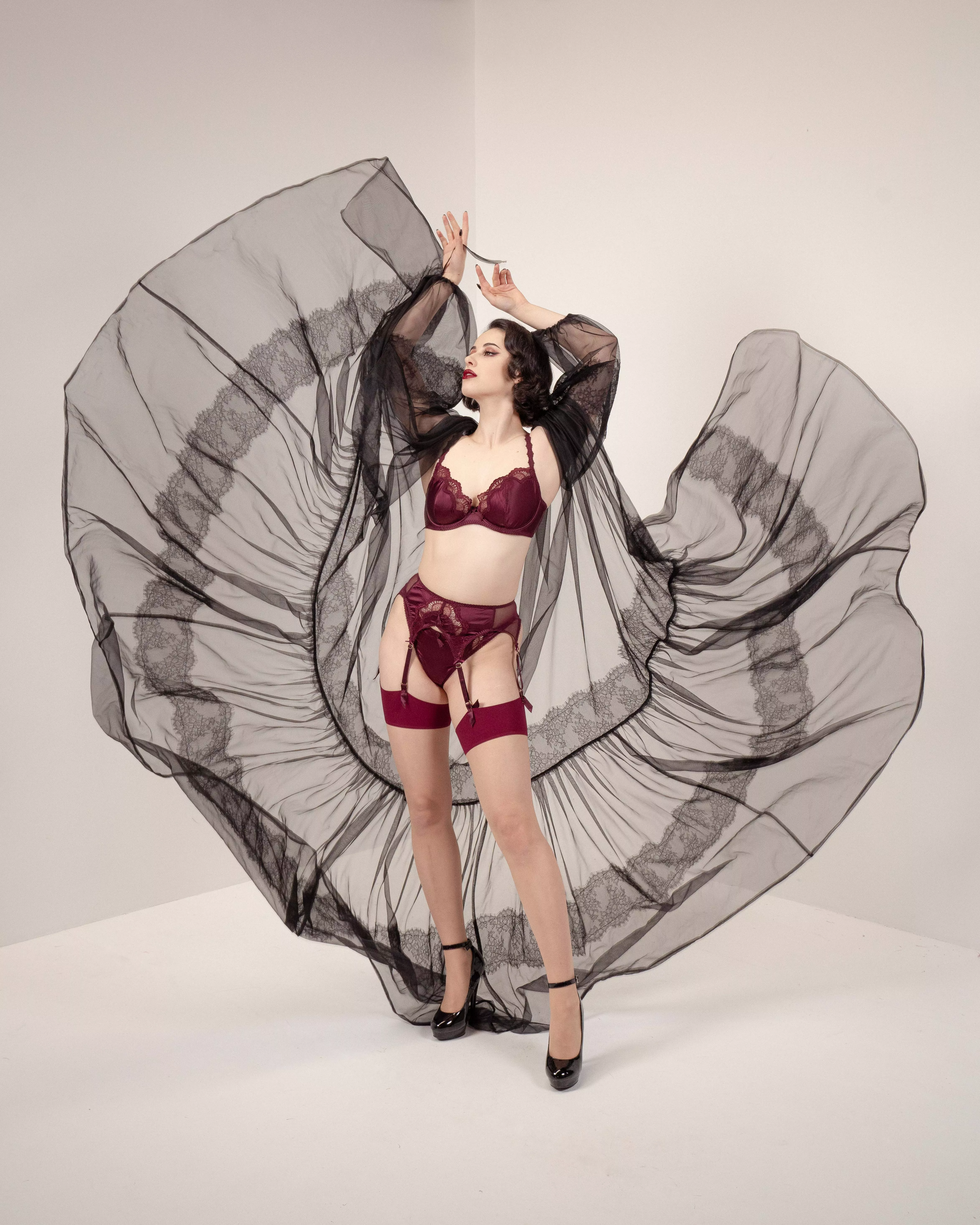 It's hard being this glamorous, but someone has to do it.