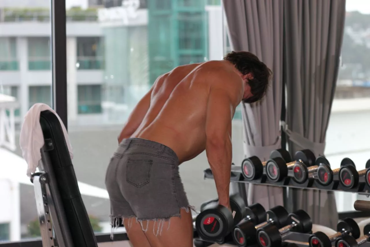 It's my passion to work on my body.