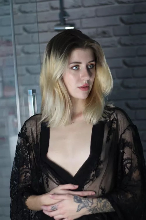 Just a little while longer and the nipples will show