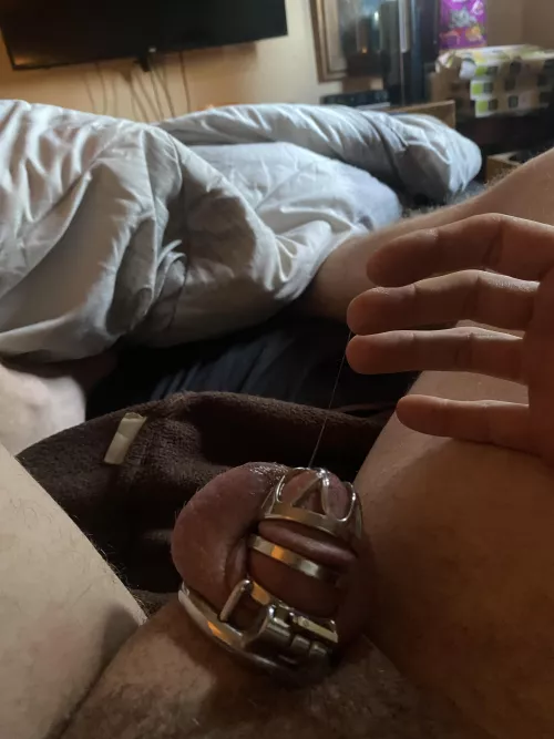 Leaking like crazy this morning