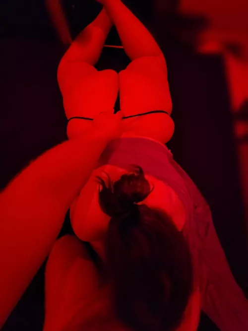 Love when he tugs me this way