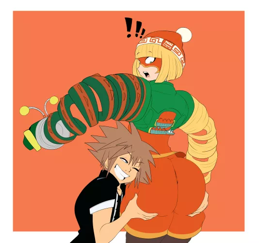 Min Min and Sora (Scrabble007)