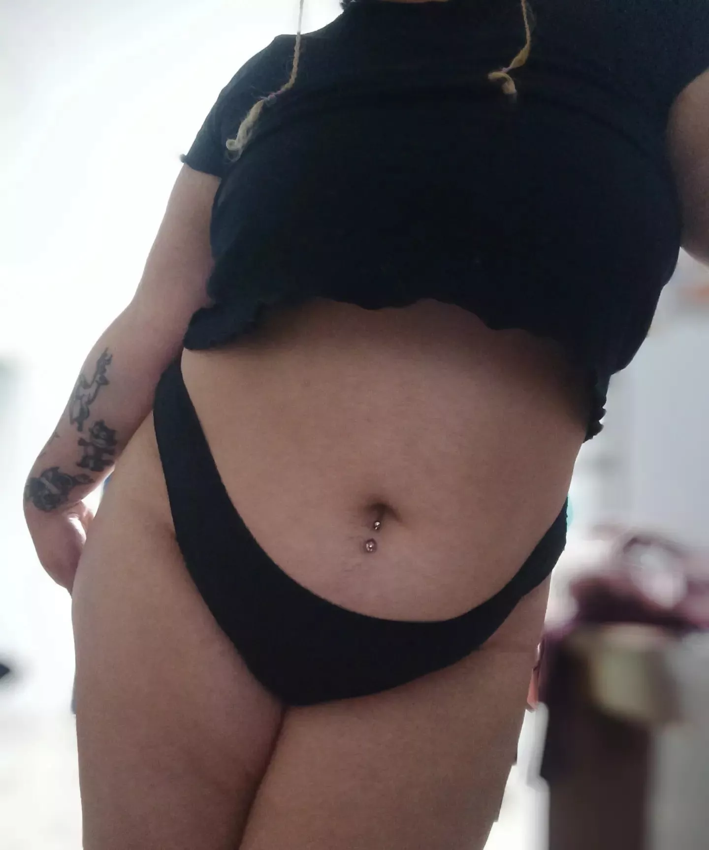 My piercing it's so cute