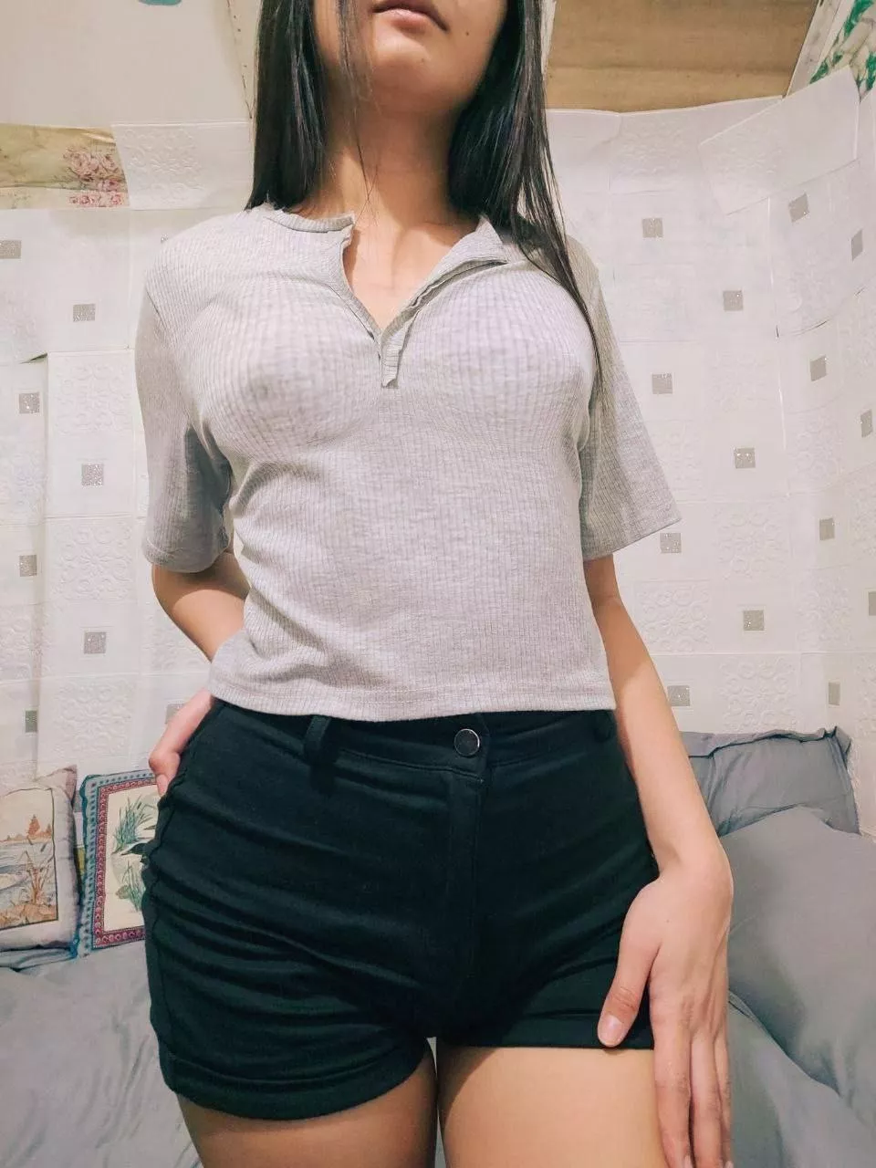 Not sure why other students were pointing at me... It's not as noticeable.