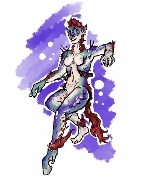 Not that kinda Seahorse (F Human->F Hippocampus, by me)