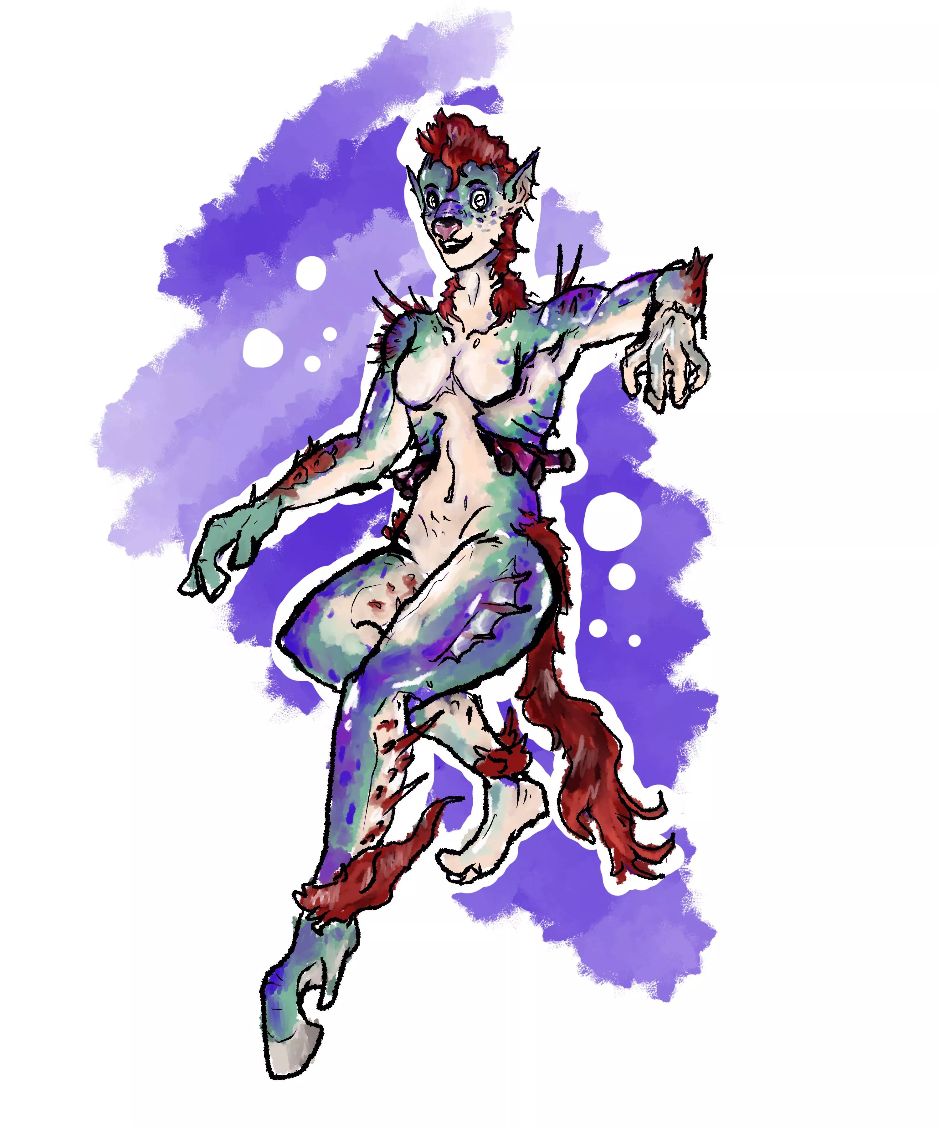 Not that kinda Seahorse (F Human->F Hippocampus, by me)