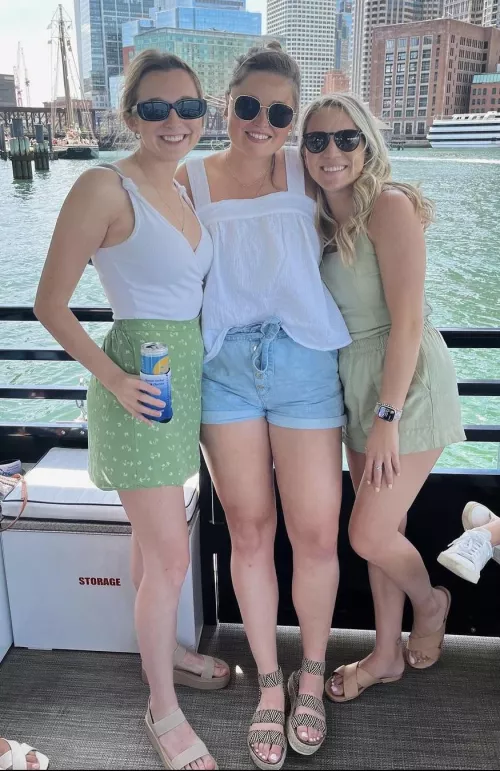 On a boat