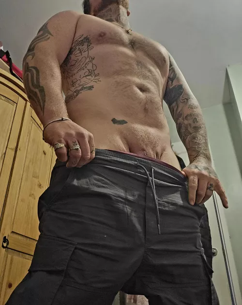 On your knees for daddy, spread that sexy boy pussy for me