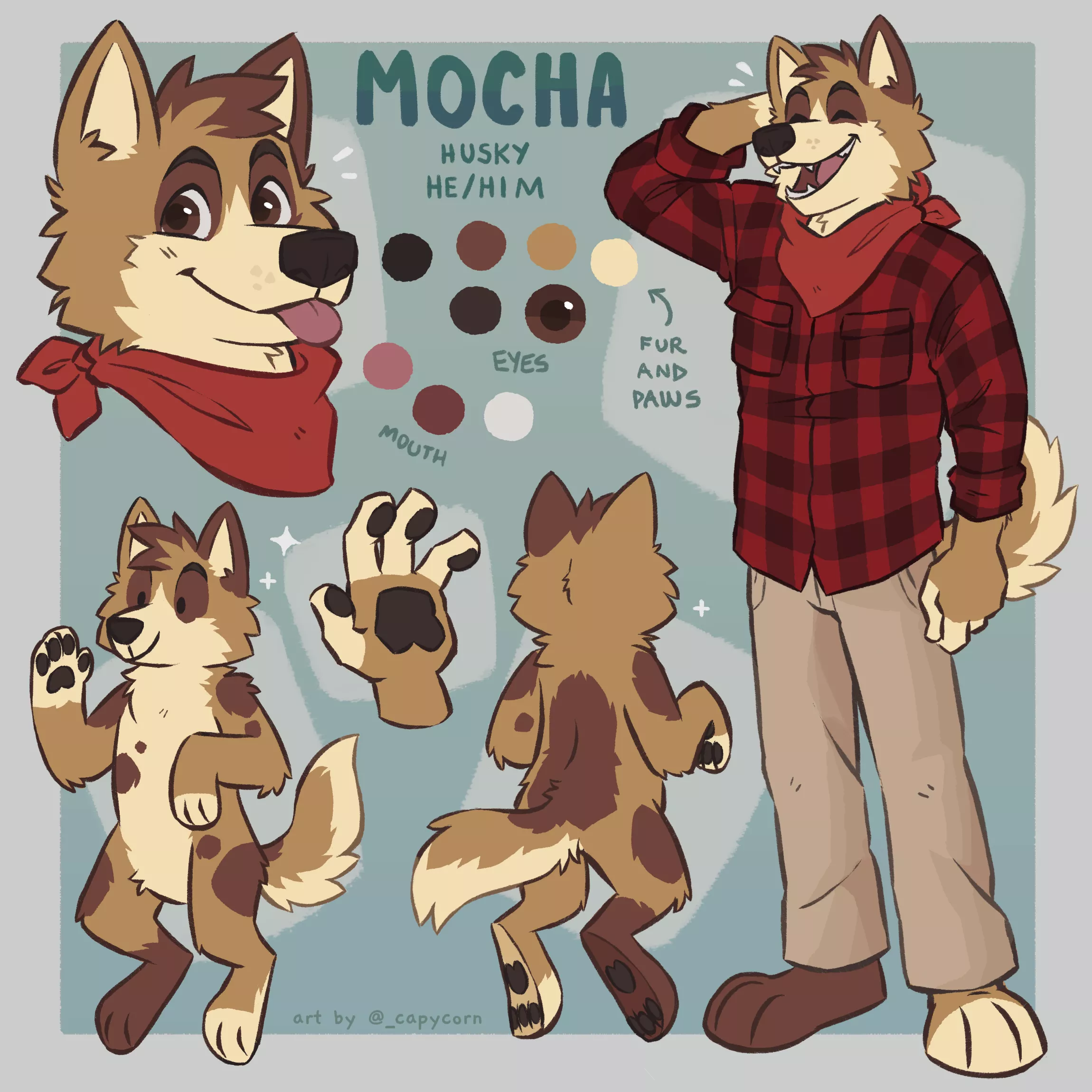 Ref sheet for someone on Twitter :)