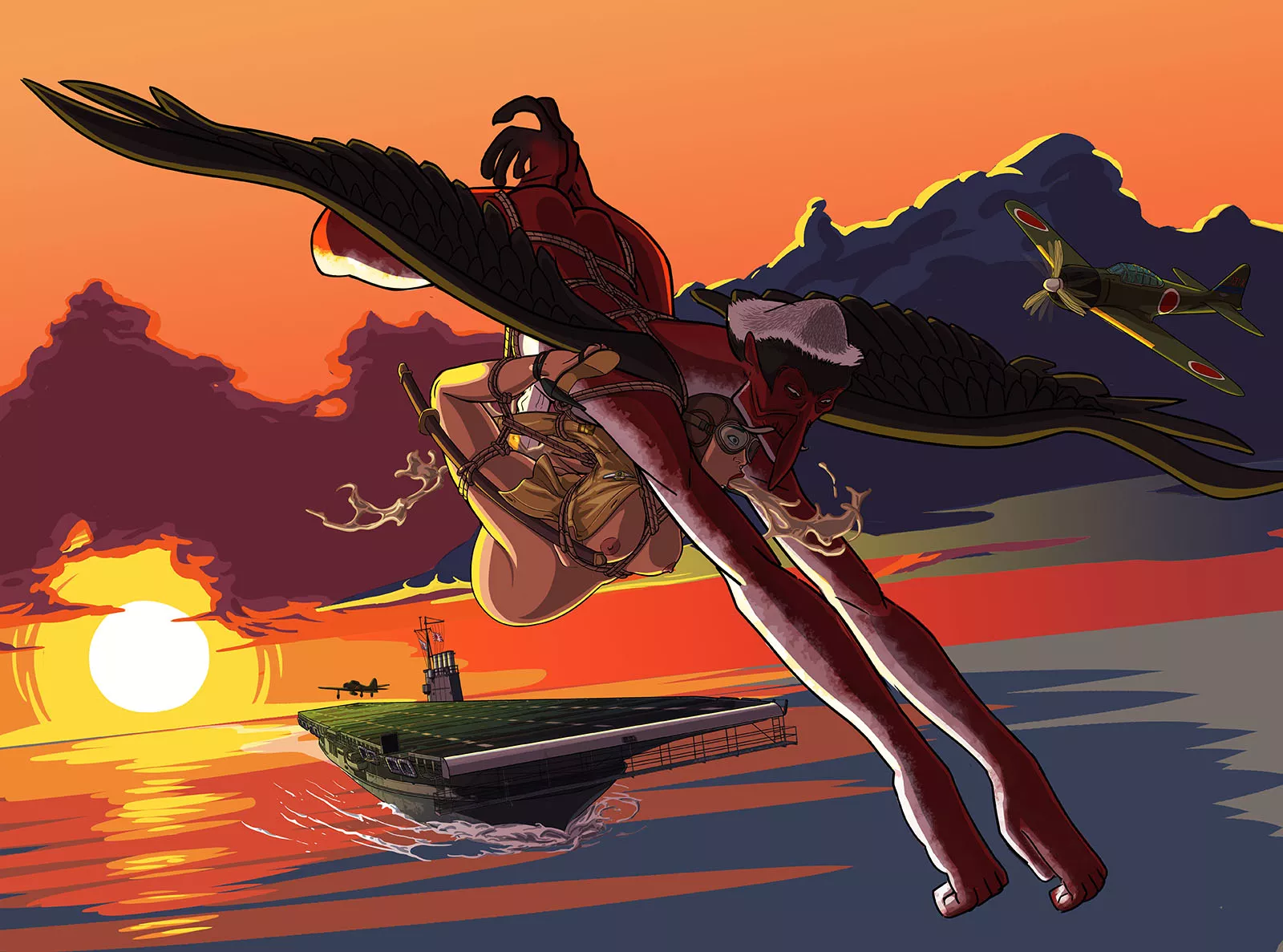 Shibari tengu pt. 2 (e-ward)