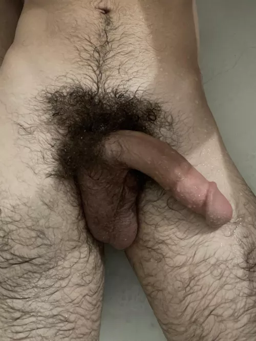 taking a depression shower, but at least my dicks nice right?