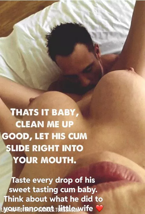 Taste every drop baby