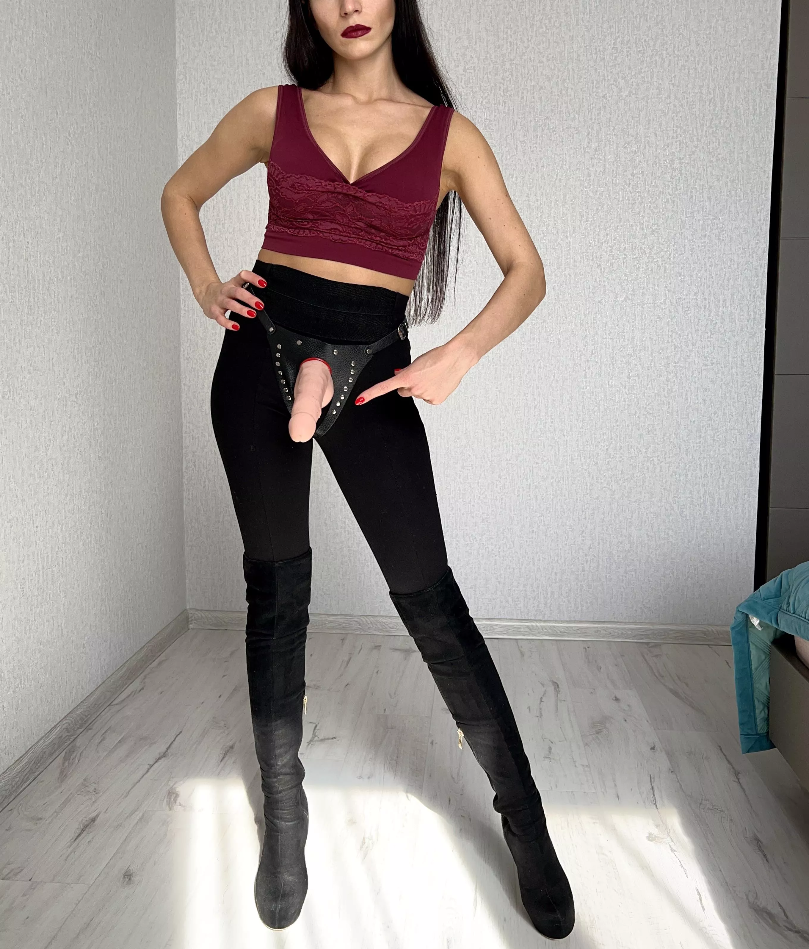 Tell me who owns your dick [domme]