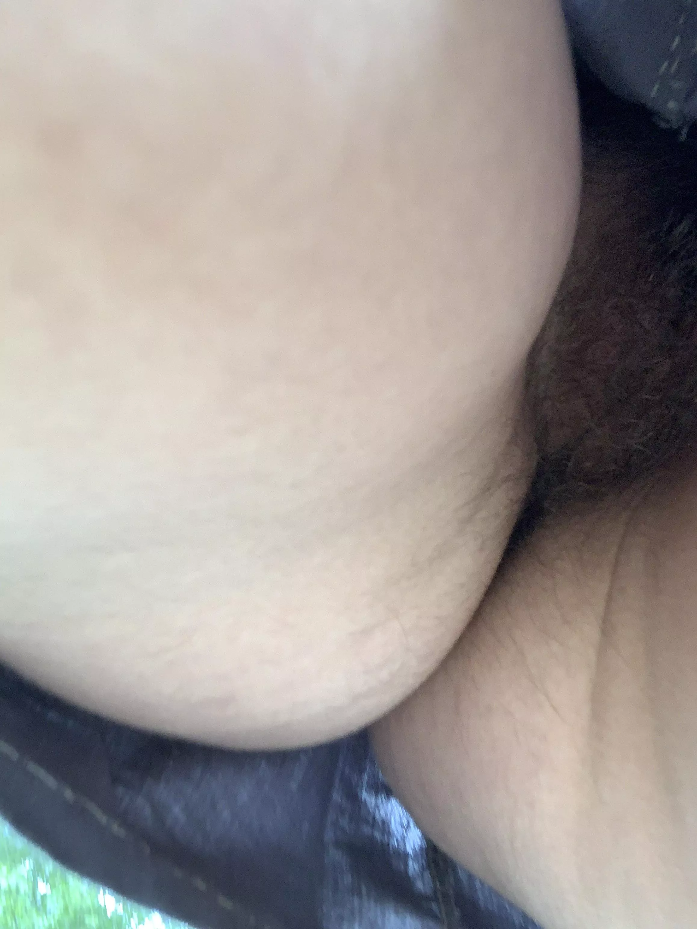 This was taken outside under my skirt 💁🏻‍♀️