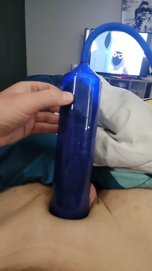 Thumb at the 7inch mark