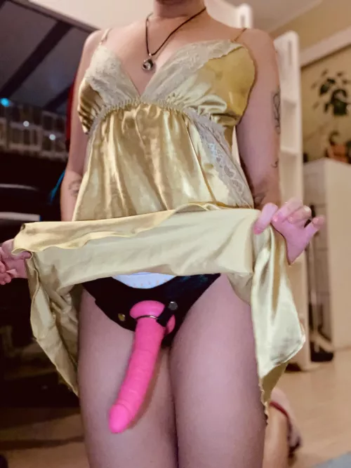 Told to my date I am a femdom, he seemed hesitated at first but he is now willing to be a twitch :p and start calling me mommy lmaooo